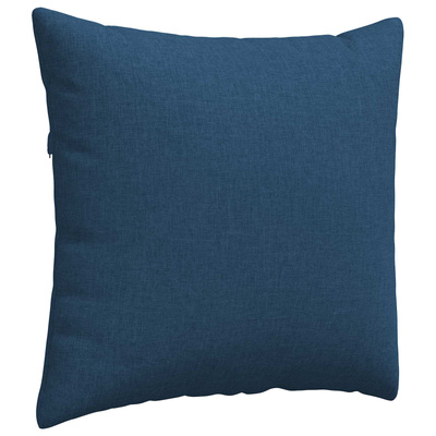 Poduszki na sofę 2 pcs Niebieski 45 x 45 cm tkanina