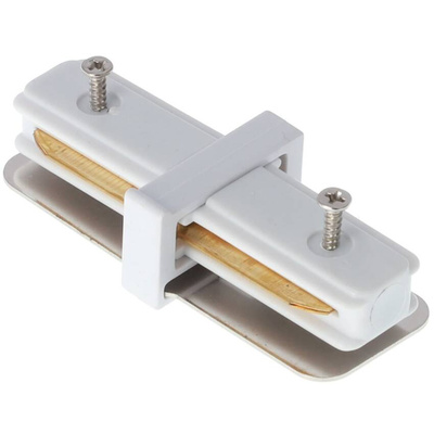 Łącznik wzdłużny do szyny SEVA I Connector White, biały EDO777417 EDO Solutions