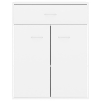 Szafka, biała, 60x30x75 cm, materiał drewnopochodny