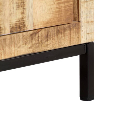 vidaXL Szafka pod TV, 118x30x45 cm, lite drewno mango