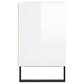 vidaXL Szafka pod TV, biała, wysoki połysk, 69,5x30x50 cm