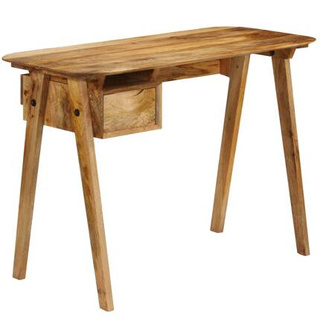 vidaXL Biurko, 110 x 50 x 76 cm, lite drewno mango