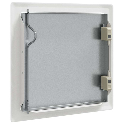Panel dostępu 2 szt. Biały 23 x 23 x 3 cm Stal