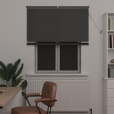 Żaluzja wenecka Srebrnoszary 150 x 110 cm 25 mm PVC
