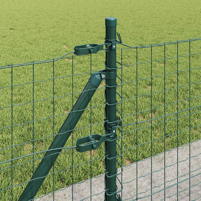Słup ogrodowy z betonową podstawą 7 szt. zielony