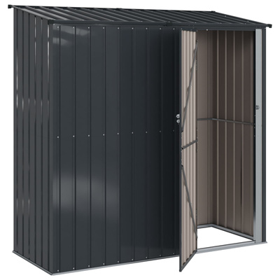 Schowki ogrodowe Antracyt 203 x 85,5 x 200 cm Metal