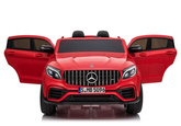 Auto na Akumulator Mercedes GLC 63S Dwuosobowy LED MP3 Czerowny Lakierowany