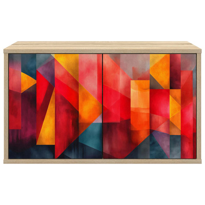 Szafka na telewizor montowana na ścianie HEESCH 69 x 33 x 40 cm