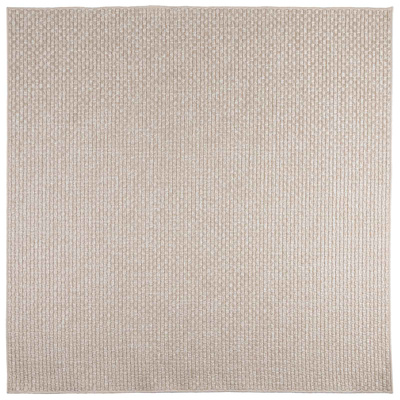 Dywany pokojowe Kwadrat FARO Kremowy 240 x 240 cm Poliester