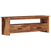 vidaXL Szafka pod TV, 118x30x40 cm, lite drewno sheesham