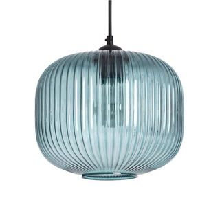 Lampa Wisząca Niebieska E27 ?25cm Abruzzo Mandi