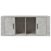 vidaXL Szafka pod TV, szarość betonu, 100x35x40 cm model standard