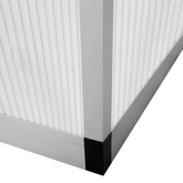 Szklarnia, wzmocnione aluminium, 10,53 m?