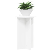 Stojak na rośliny 2 pcs Biały ?40 x 60 cm Drewno inżynieryjne