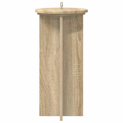 Stojak na rośliny 2 pcs dąb Sonoma 29,5 x 29,5 x 60 cm