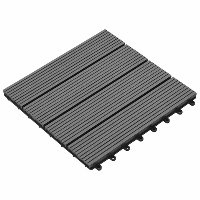Płytka Tarasowa 11 pcs Szary 30 x 30 cm
