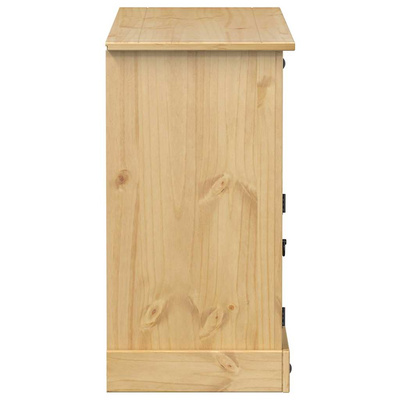Komoda Corona, 112x40x75 cm, lite drewno sosnowe