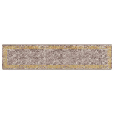 Chodnik dywanowy MARSA Szary 80 x 350 cm Poliester i PVC