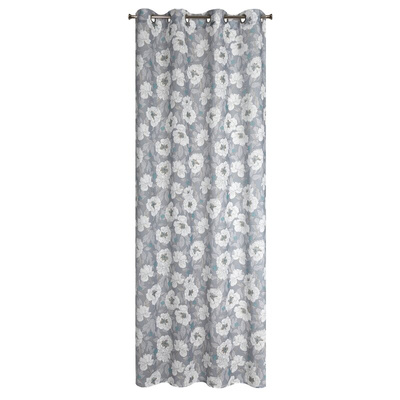 Zasłona Fabia popielata 140x250