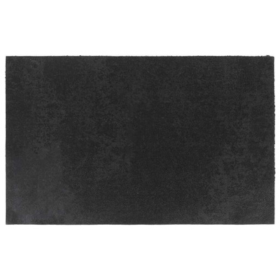 Wycieraczka, czarna, 50x80 cm, włókno kokosowe, tuftowana