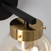 Kinkiet Ścienny Szklana Kula Abruzzo Clasico E27