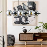Lampa wisząca RORY 6 GRAFIT