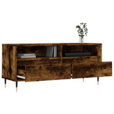 Szafka pod TV, przydymiony dąb, 100x34,5x44,5 cm vidaXL