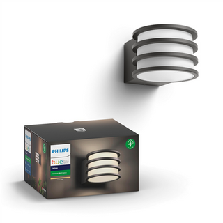 Philips Hue kinkiet zewnętrzny czarny Lucca 2700K 1740193P0