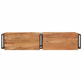 vidaXL Szafka pod TV, 140x30x40 cm, lite drewno akacjowe