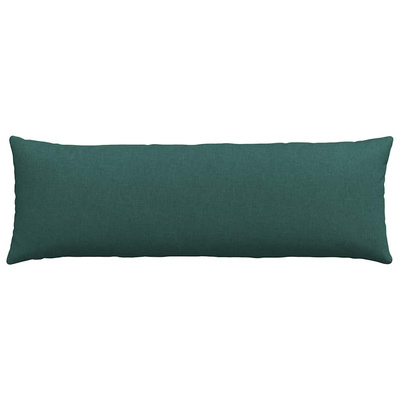 Poduszki na sofę 2 pcs Ciemna zieleń 120 x 40 cm tkanina