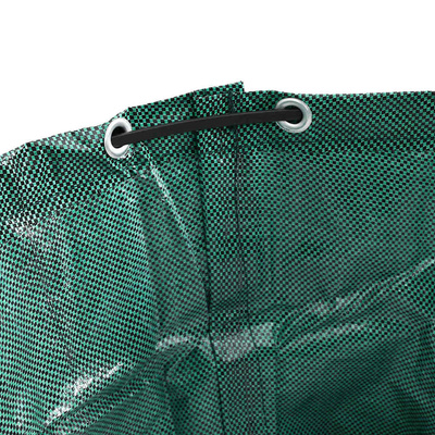 Torby na odpady do ogrodu 12 pcs Zielony 67 x 67 x 75,5 cm