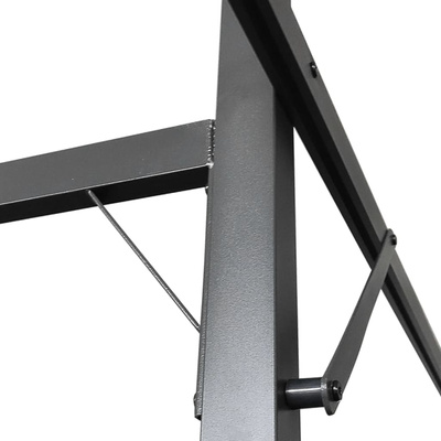 Pergola ze zwijanym dachem, taupe, 395x292x230 cm