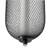 Lampa wisząca druciana PUMA z podłużnym kloszem 15 x 30 cm – designerska lampa nad stół LED 3000K