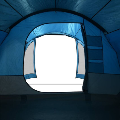vidaXL Namiot rodzinny, 6-os., niebieski, wodoszczelny model standard