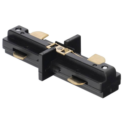 Łącznik wzdłużny do szyny MEVA PRO I Connector Black, czarny EDO777525 EDO Solutions