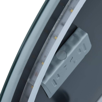 vidaXL Lustro łazienkowe z LED, 60 cm