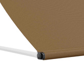 Markiza Beżowy 400 x 150 cm 180 g / m? Poliester z powłoką PU