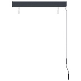 vidaXL Roleta zewnętrzna, 100x250 cm, kremowa