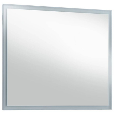 Ścienne lustro łazienkowe z LED, 80 x 60 cm vidaXL