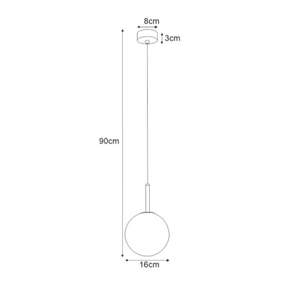 Lampa wisząca K-4886 z serii FARO