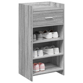 Szafka na buty Szary Sonoma 48 x 36 x 92 cm Drewno inżynieryjne
