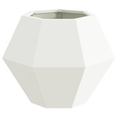 Donica Biały 50 x 50 x 40 cm Stal