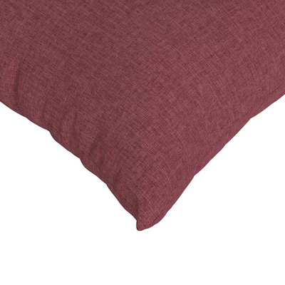 Poduszki na sofę 2 pcs Czerwone wino 80 x 80 cm tkanina