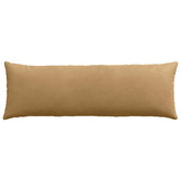 Poduszki na sofę 2 pcs Brązowy 120 x 40 cm Tkanina sztruksowa