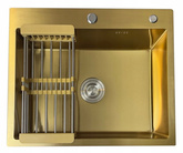 Zlewozmywak stalowy Ivette gold