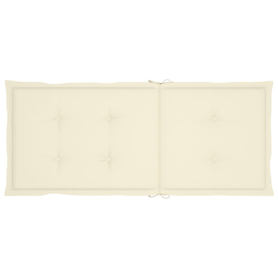 vidaXL Składane krzesła ogrodowe z poduszkami, 6 szt., drewno akacjowe