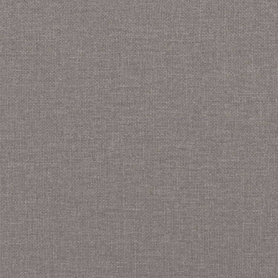 vidaXL Rozkładany fotel masujący, taupe, obity tkaniną