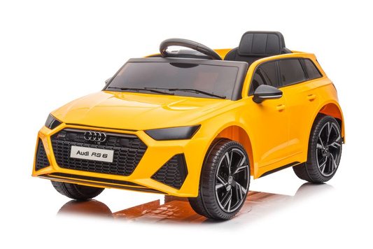 Pojazd na Akumulator Audi RS6 BRD-2118 Żółty