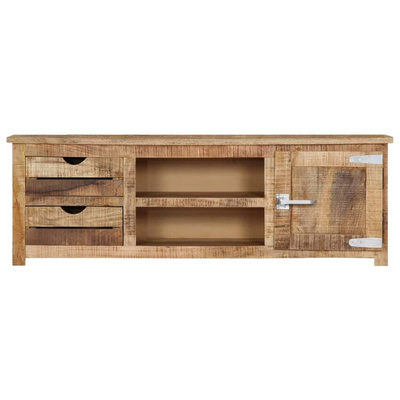 vidaXL Szafka pod TV, 120 x 30 x 40 cm, lite drewno mango