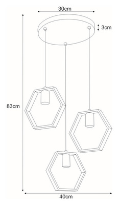 Lampa wisząca K-4722 z serii HONEY KAJA